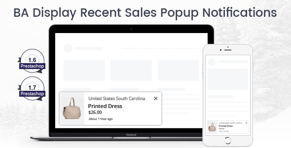 Prestashop Recent Sales Popup Notifications Module – Prestips