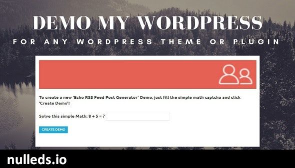 Demo My WordPress - Temporary WordPress Install Creator