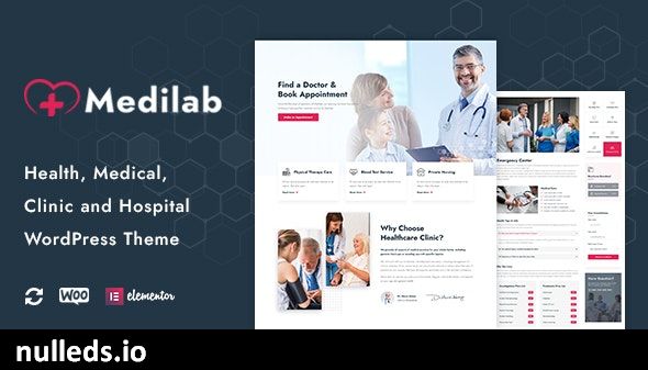 Medilab - Health & Medical WordPress Theme