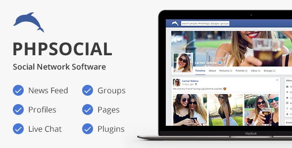 phpSocial - Social Network Platform