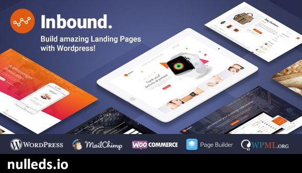 Inbound WordPress Landing Page Theme