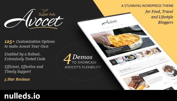 Avocet - Lifestyle & Fashion blog theme