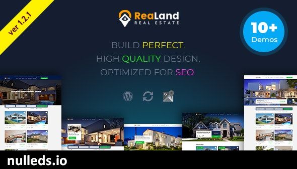 ReaLand - Real Estate Responsive WordPress Theme