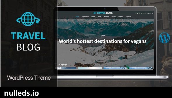 Travel Blog WordPress Theme