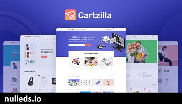 v1.0.31 Cartzilla - Digital Marketplace & Grocery Store WordPress Theme