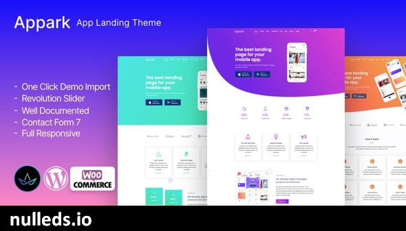 Appark - App Landing Page