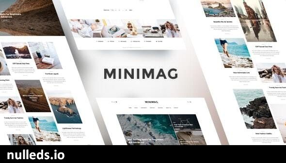 MiniMag - Magazine and Blog WordPress Theme