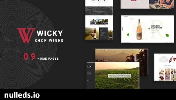 Wicky – Wine Shop WooCommerce Theme