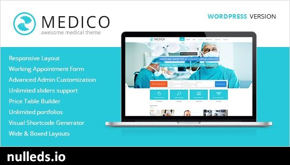 Medico - Medical & Health WordPress Theme