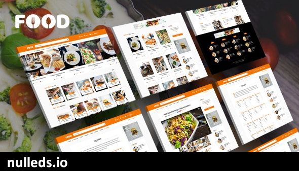 Tasty Food - Recipes & Blog WordPress Theme