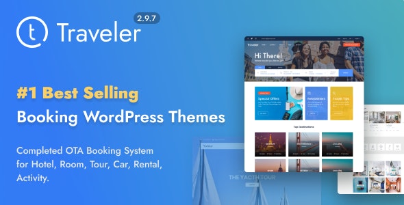 Travel Booking WordPress Theme