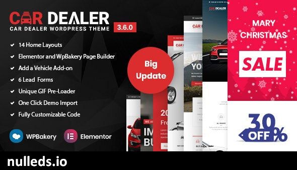 Car Dealer -  Automotive Responsive WordPress Theme