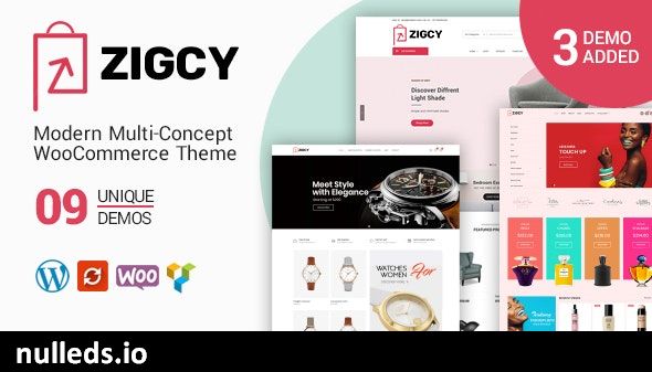 Zigcy - Modern, MultiConcept WooCommerce Theme