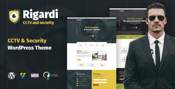 v1.1.5 Rigardi - CCTV Security Company & Body Guard WordPress Theme