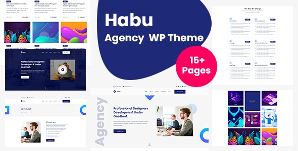 Habu - Creative Agency WordPress Theme