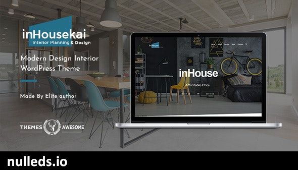 Inhousekai | Modern Design Interior WordPress Theme