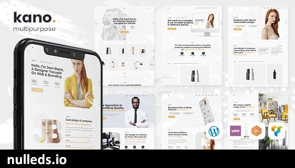 Kano - Creative MultiPurpose WordPress Theme