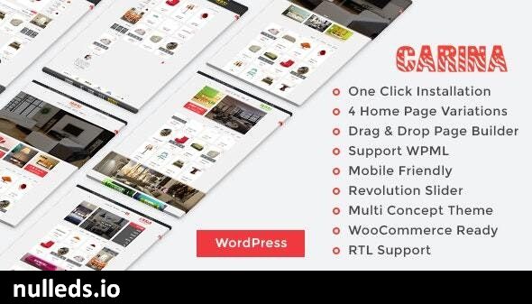 Carina WooCommerce WordPress Theme