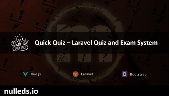 Quick Quiz – Laravel Quiz and Exam System