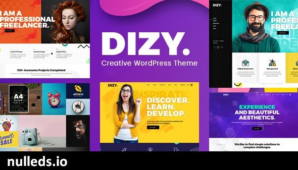 Dizy - Creative Portfolio Theme