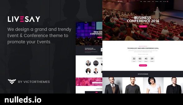 Livesay - Event & Conference WordPress Theme