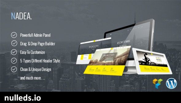 Nadea - Responsive Multi-Purpose WordPress Theme