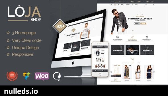 Loja - Responsive WooCommerce Theme