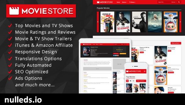 MovieStore - Movies and TV Shows Affiliate Script