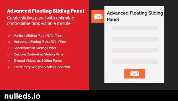 Advanced Floating Sliding Panel