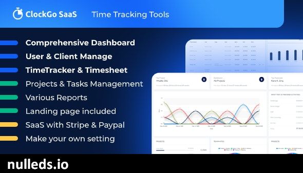 ClockGo SaaS - Time Tracking Tool