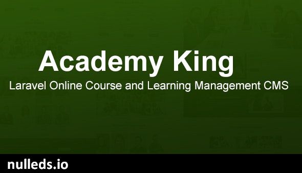 Academy King - Laravel Online Course and Learning Management CMS