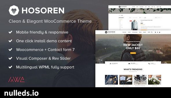 Hosoren - Clean & Elegant WooCommerce Theme