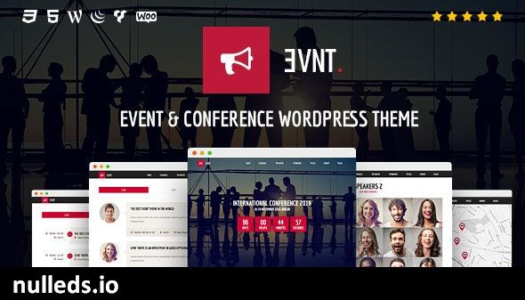 Evnt - Event and Conference WordPress Theme