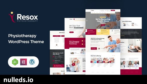 Resox - Physiotherapy WordPress Theme