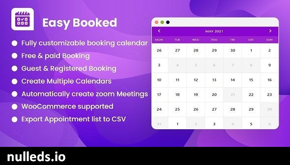 Easy Booked - Appointment Booking and Scheduling Management System for WordPress