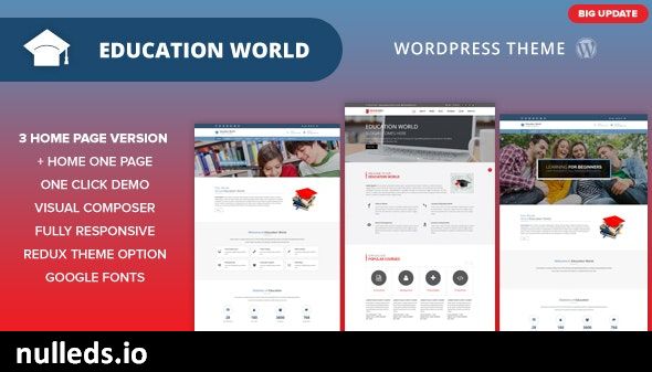 Education World WordPress Theme