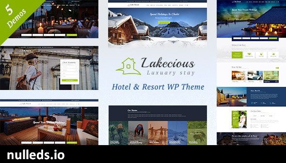 Lakecious : Resort and Hotel WordPress Theme