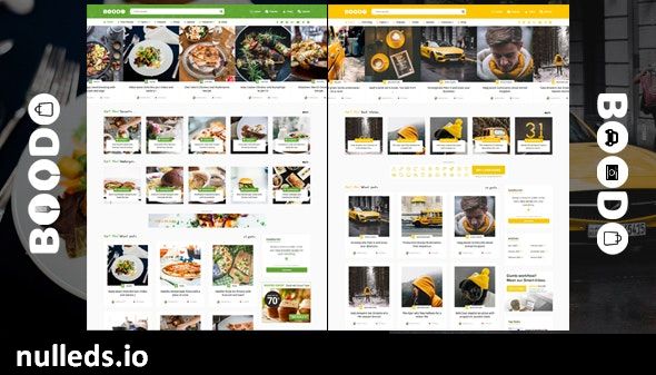 Boodo WP - Food and Magazine Shop WordPress Theme