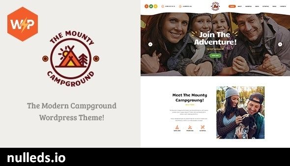 The Mounty | Hiking Campground & Children Camping WordPress Theme