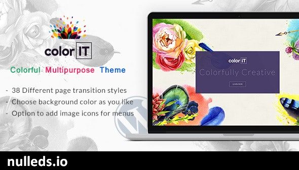 ColorFolio - Freelance Designer WordPress Theme