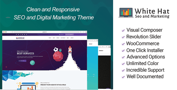 WhiteHat - Digital Marketing Theme