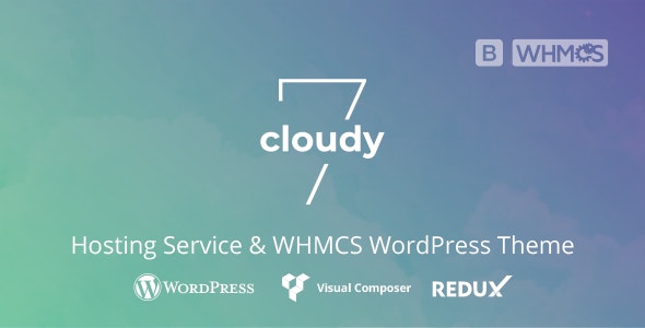 Cloudy 7 - Hosting Service & WHMCS WordPress Theme