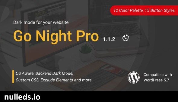 Go Night Pro | Dark Mode / Night Mode WordPress Plugin