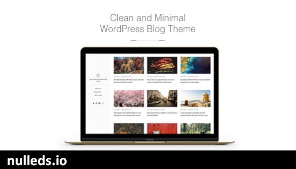 East - Clean & Minimal WordPress Blog Theme