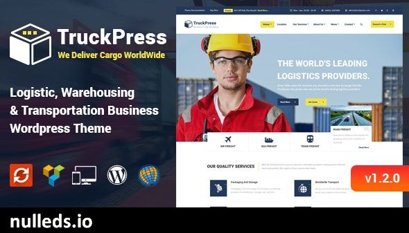 TruckPress - Logistics & Transportation WP Theme