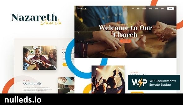 Nazareth | Church & Religion WordPress Theme