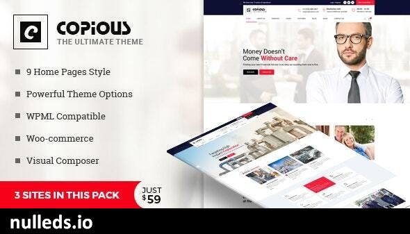 Copious - Multiuse WordPress Theme