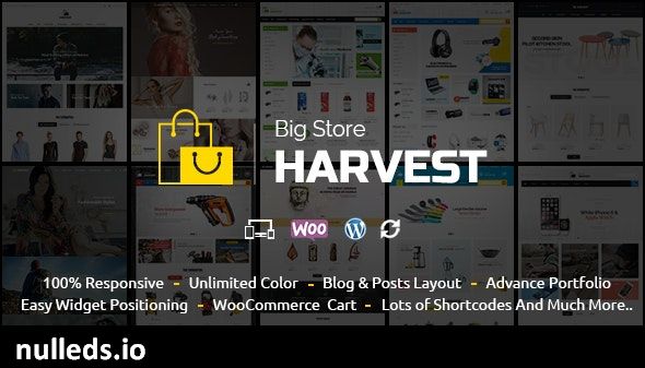 Harvest - Multipurpose WooCommerce Theme