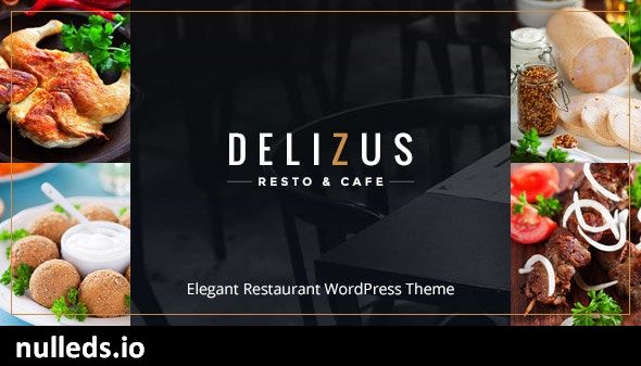 Delizus | Restaurant Cafe WordPress Theme