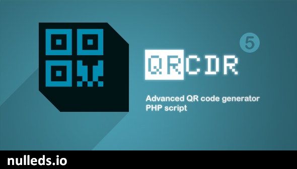 QRcdr - responsive QR Code generator